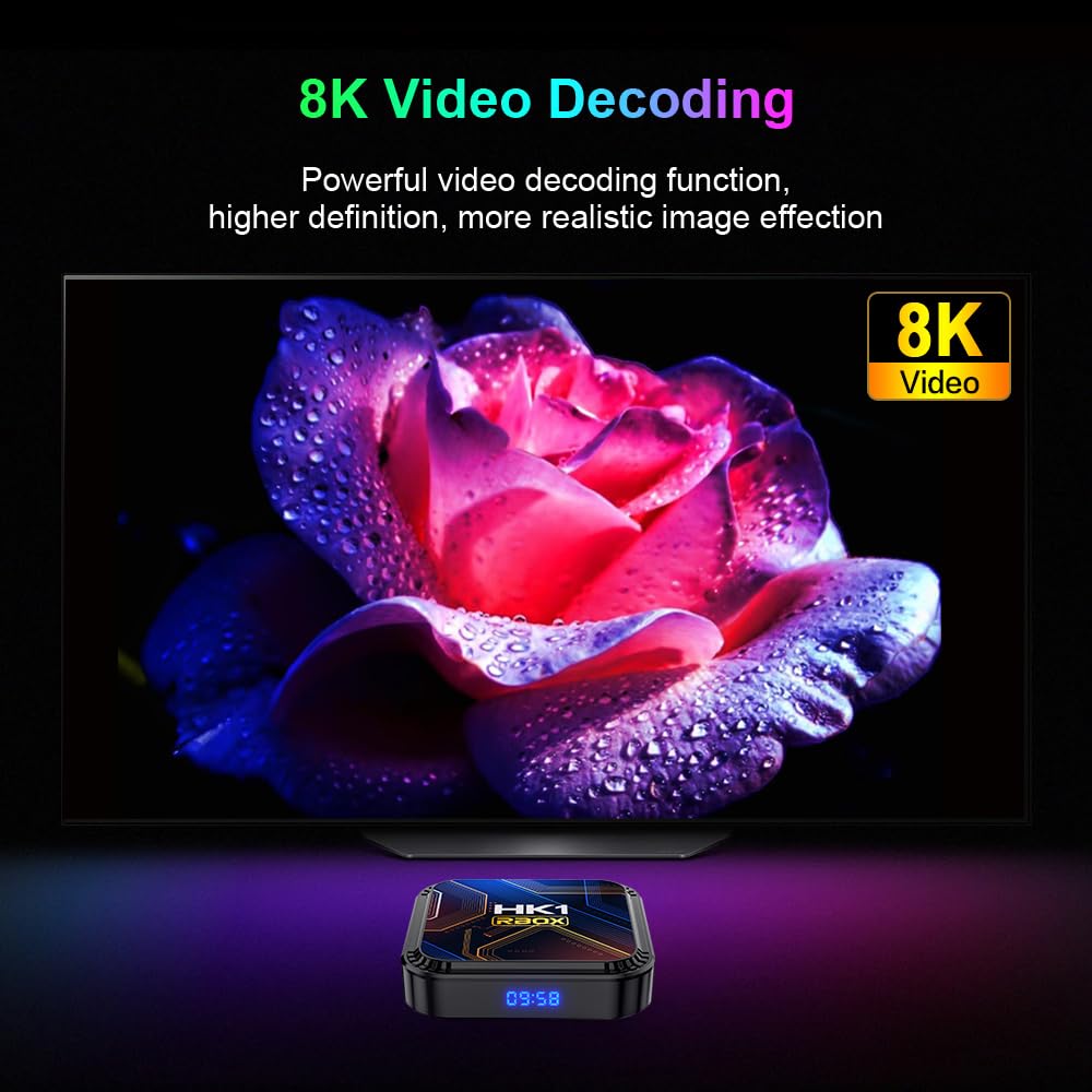 Amazon.com: Android 13.0 TV Box, Android Box 2026 with 3D 8K 4GB